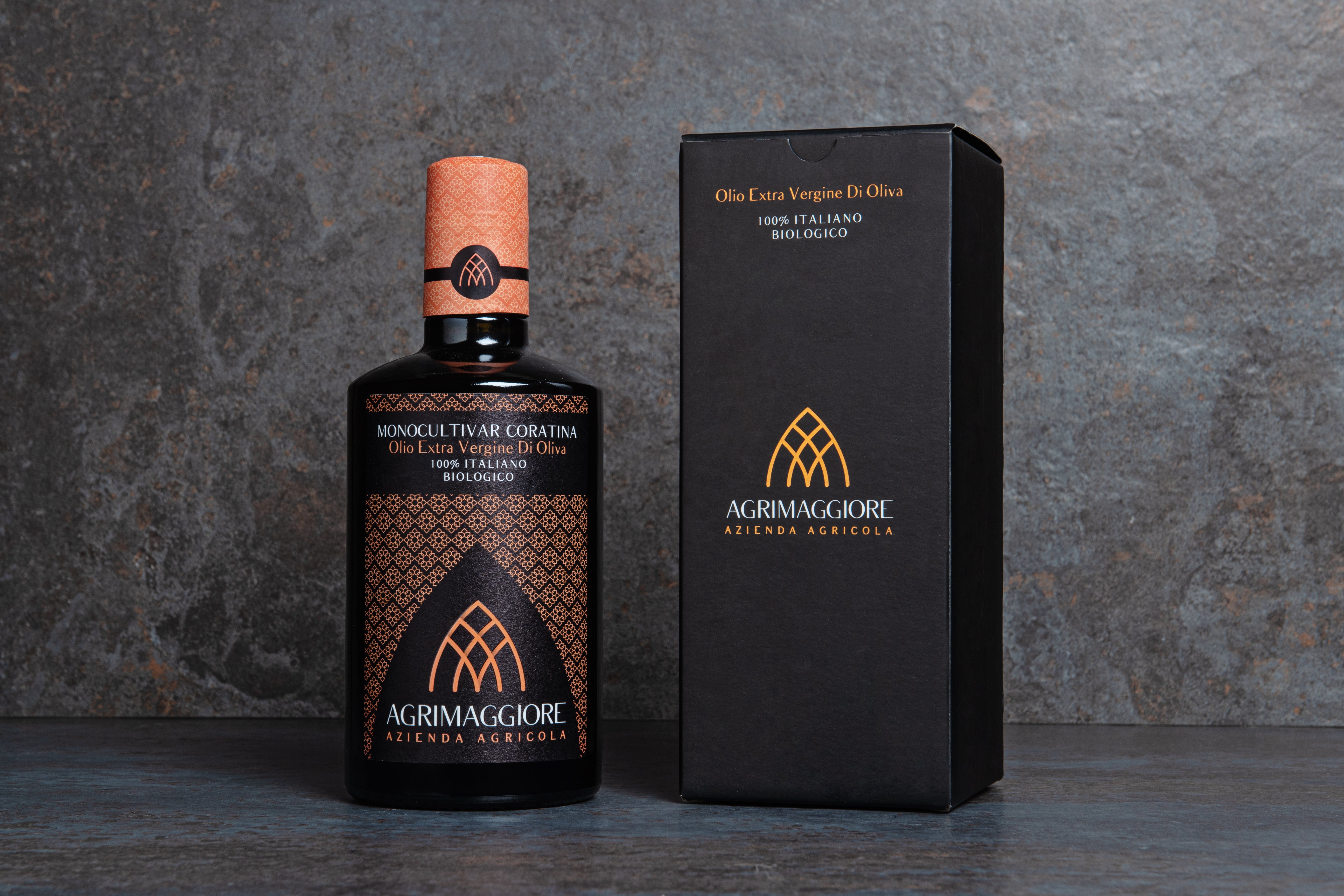 Olio ExtraVergine Di Oliva Biologico Monocultivar Coratina