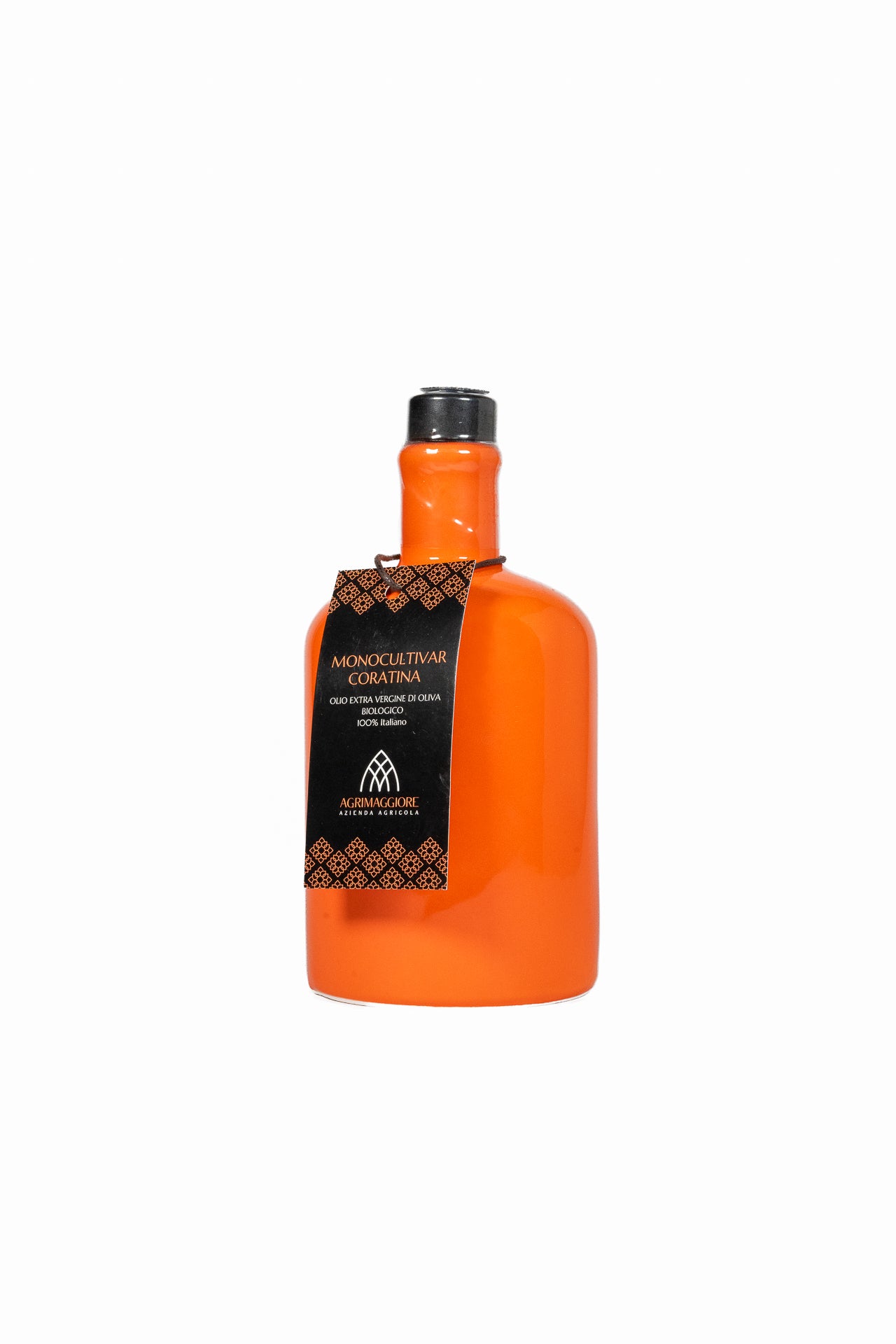 L'Olio Extravergine di Oliva Coratina in Bottiglia di Terracotta da 500ml in cofanetto di legno