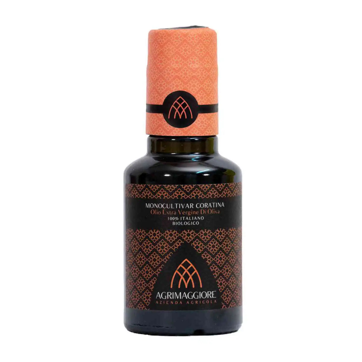 Olio Extravergine di Oliva Biologico Coratina - Bottiglie da 500ML, 250ML e 100ML
