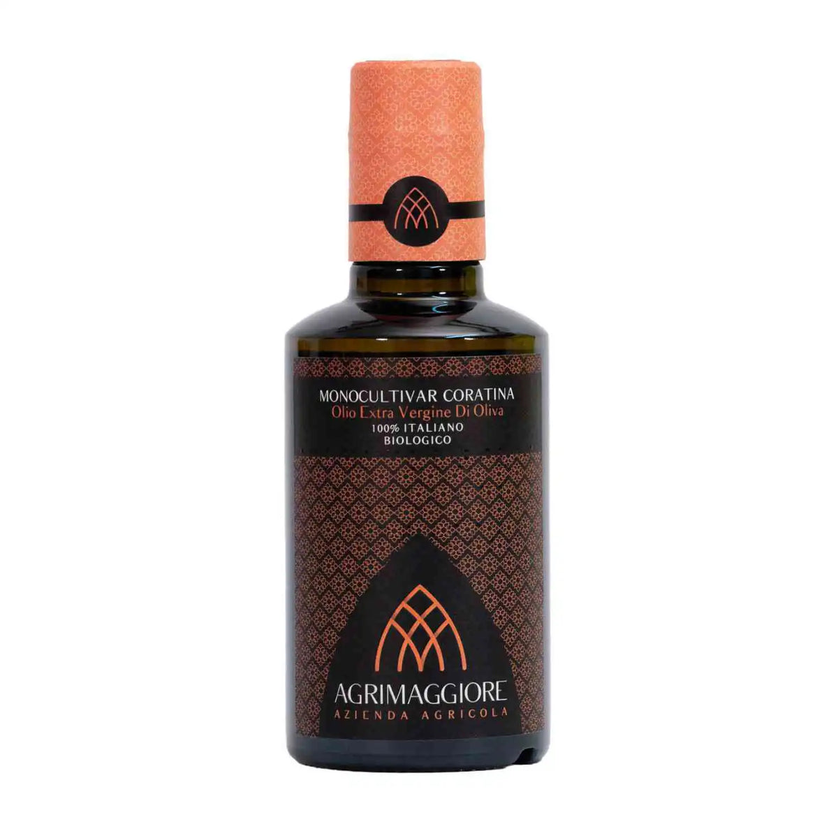 Olio Extravergine di Oliva Biologico Coratina - Bottiglie da 500ML, 250ML e 100ML